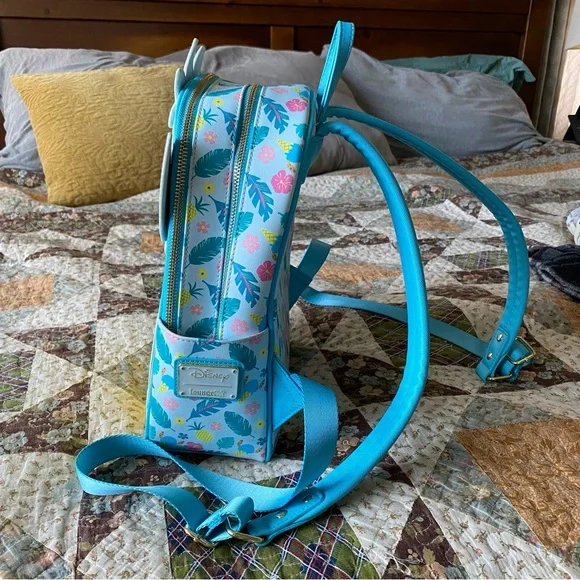 Loungefly Disney Lilo & Stitch peekaboo Pineapple Mini Backpack aloha cute - Picture 4 of 9